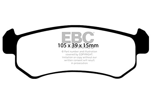 EBC Brakes DP1548 Blackstuff Bremsbeläge von EBC Brakes