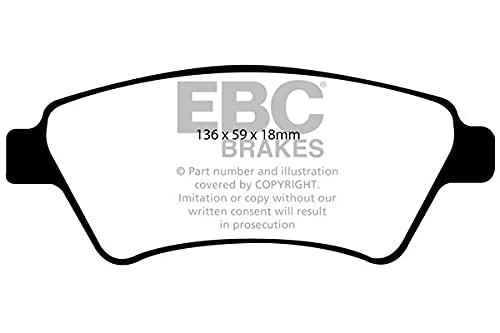 EBC Brakes DP1569 Blackstuff Bremsbeläge von EBC Brakes