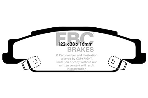 EBC Brakes DP1646 Blackstuff Bremsbeläge von EBC Brakes