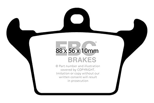 EBC Brakes DP1719 Blackstuff Bremsbeläge von EBC Brakes