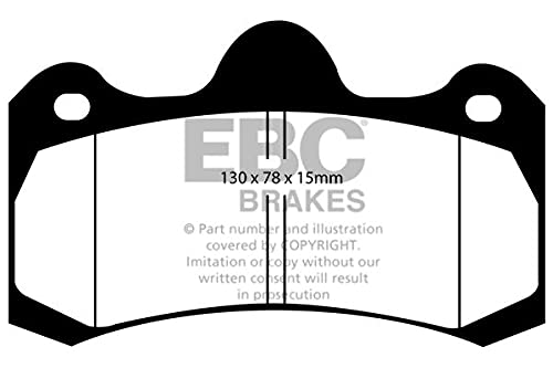 EBC Brakes DP4045R Yellowstuff Bremsbeläge von EBC Brakes