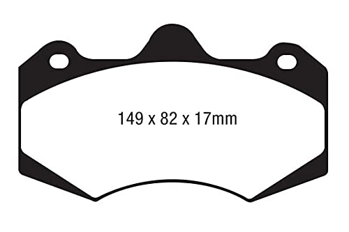 EBC Brakes DP4062R Yellowstuff Bremsbeläge von EBC Brakes