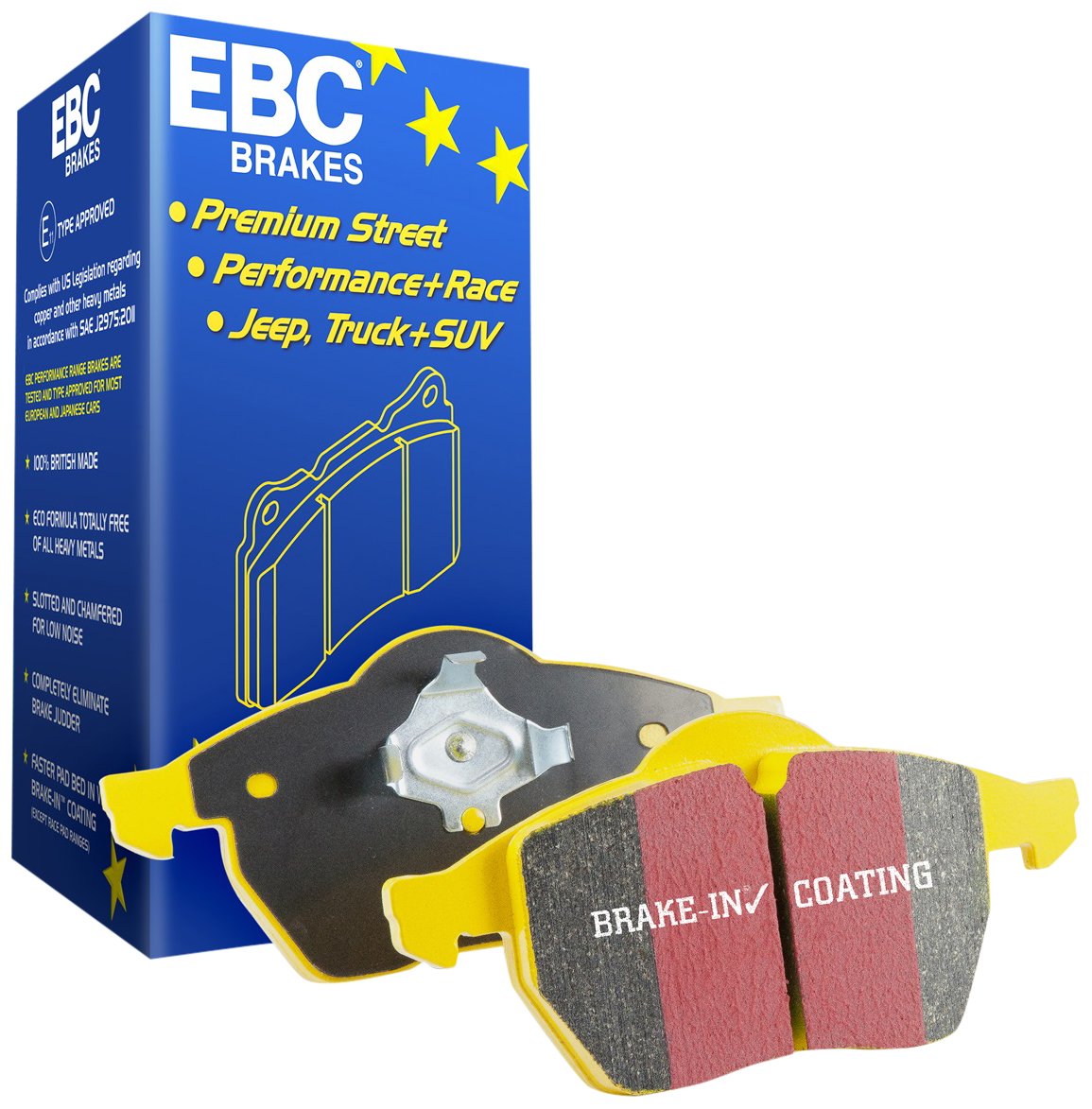 EBC Brakes DP42263R Yellowstuff Performance Bremsbelag von EBC Brakes