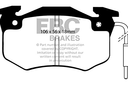 EBC Brakes DP489 Blackstuff Bremsbeläge von EBC Brakes