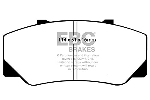 EBC Brakes DP511 Blackstuff Bremsbeläge von EBC Brakes