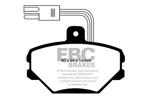 EBC Brakes DP718/2 Blackstuff Bremsbeläge von EBC Brakes