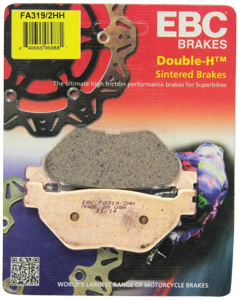 EBC Brakes FA319/2HH Bremsbelagsatz, Scheibenbremse von EBC Brakes