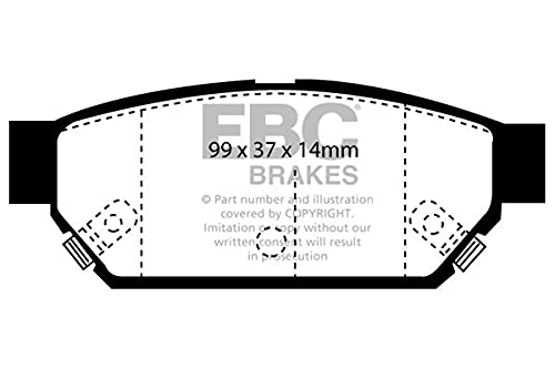 Satz EBC Greenstuff Bremsklötze DP2986 von EBC Brakes