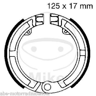 Bremsbacken hinten Piaggio Vespa PK 50 S Lusso Bj. 1983-1986 Typ: V5X2T von EBC