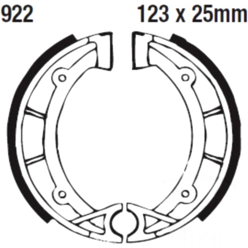 Bremsbacken mit feder ebc 922g von EBC