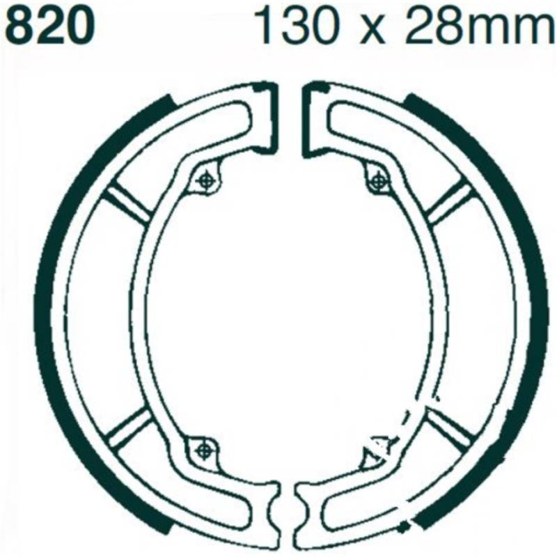 Bremsbacken ohne feder ebc 820 von EBC