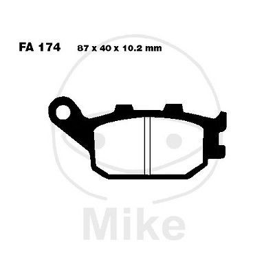 Bremsbeläge hinten Honda CBR 600 F PC31 Bj. 1995-1998 von EBC