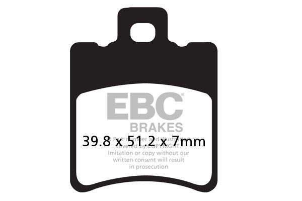 EBC Brake Pad Carbon Scooter von EBC