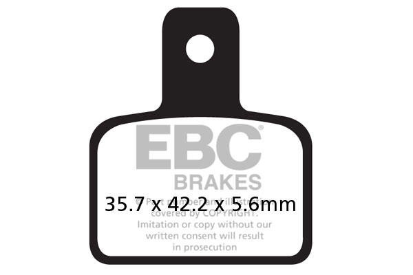 EBC Brake Pad Fa Ser Organic von EBC