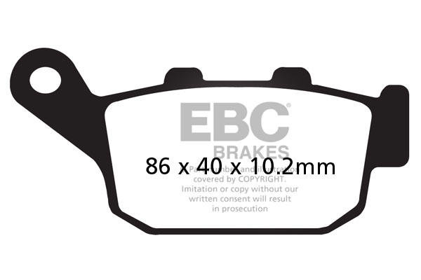 EBC Brake Pad Sfa Org Scooter von EBC