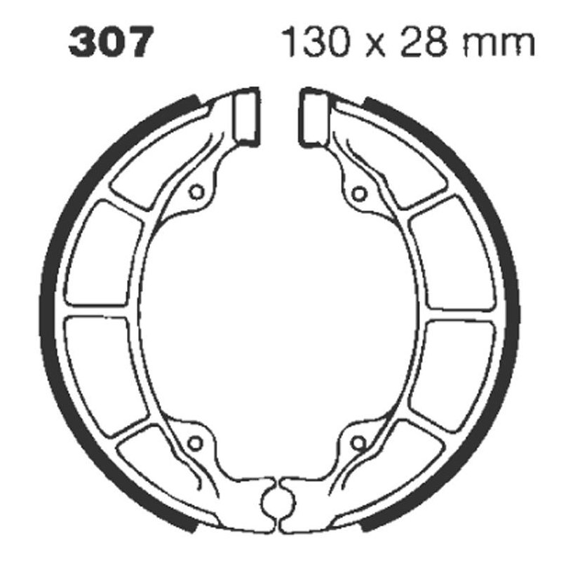 EBC Bremsbacken 307G von EBC