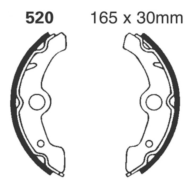 EBC Bremsbacken 520G von EBC