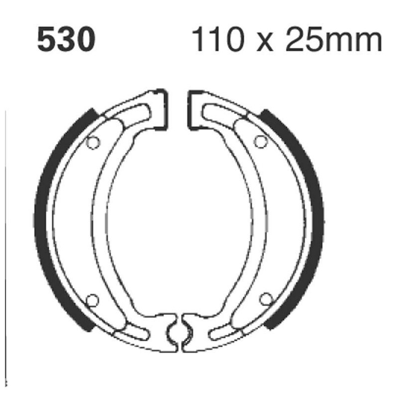 EBC Bremsbacken 530 von EBC