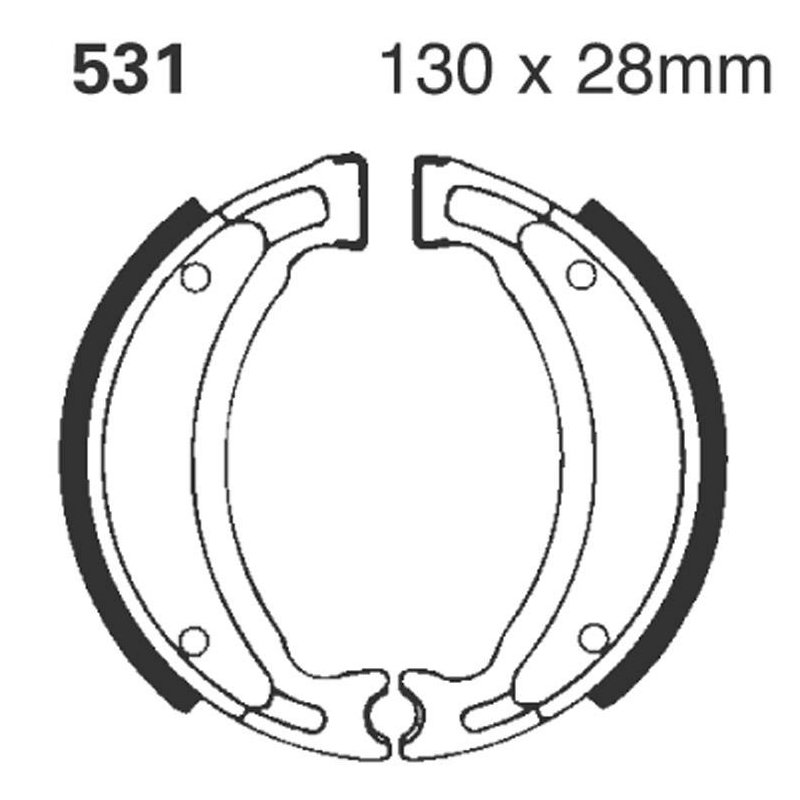 EBC Bremsbacken 531 von EBC
