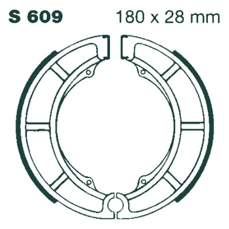 EBC Bremsbacken 609 von EBC