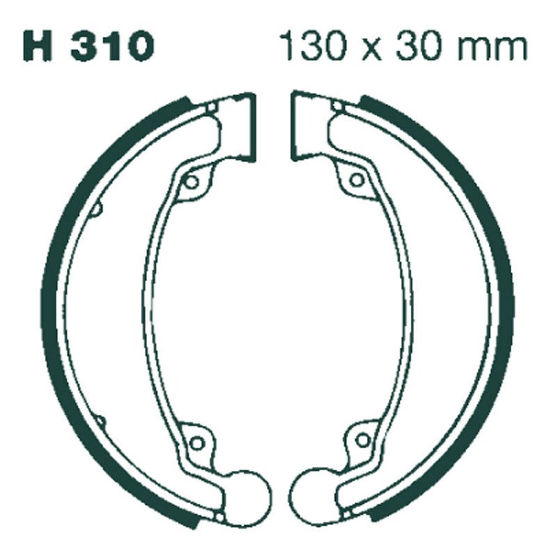 EBC Bremsbacken H310 von EBC