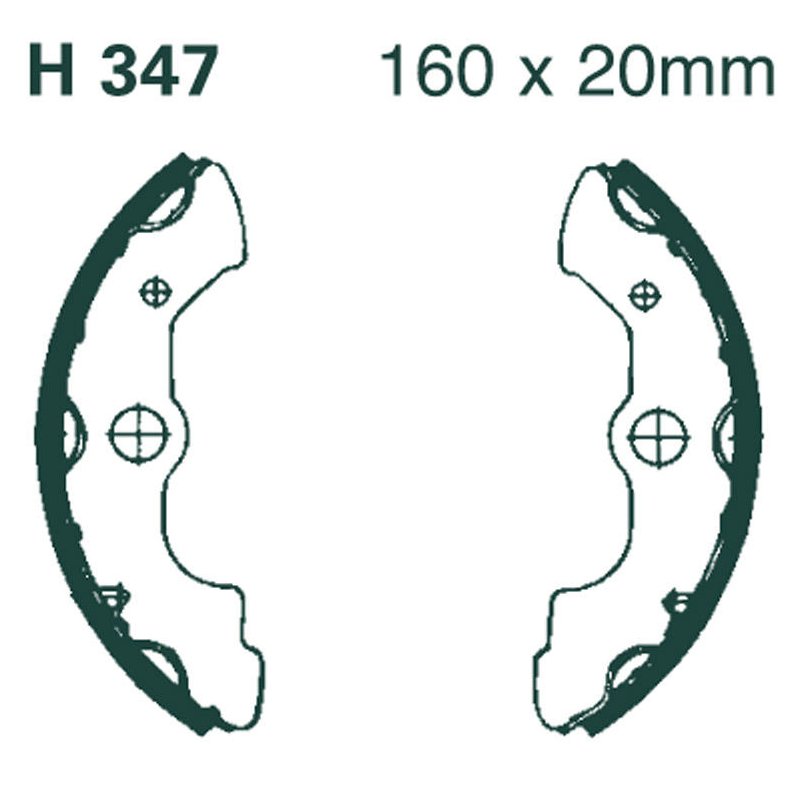 EBC Bremsbacken H347 von EBC