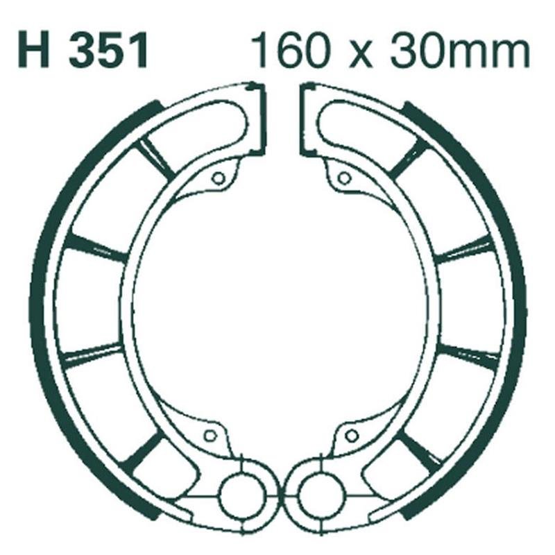 EBC Bremsbacken H351 von EBC