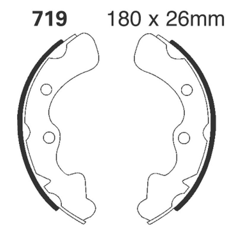 EBC Bremsbacken K719 von EBC