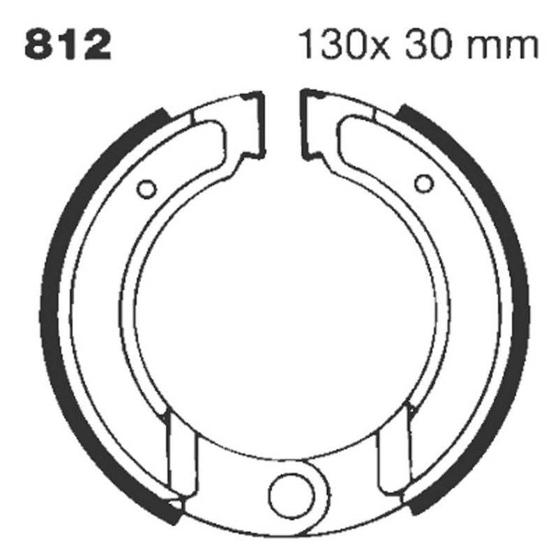 EBC Bremsbacken - Pe 812G von EBC