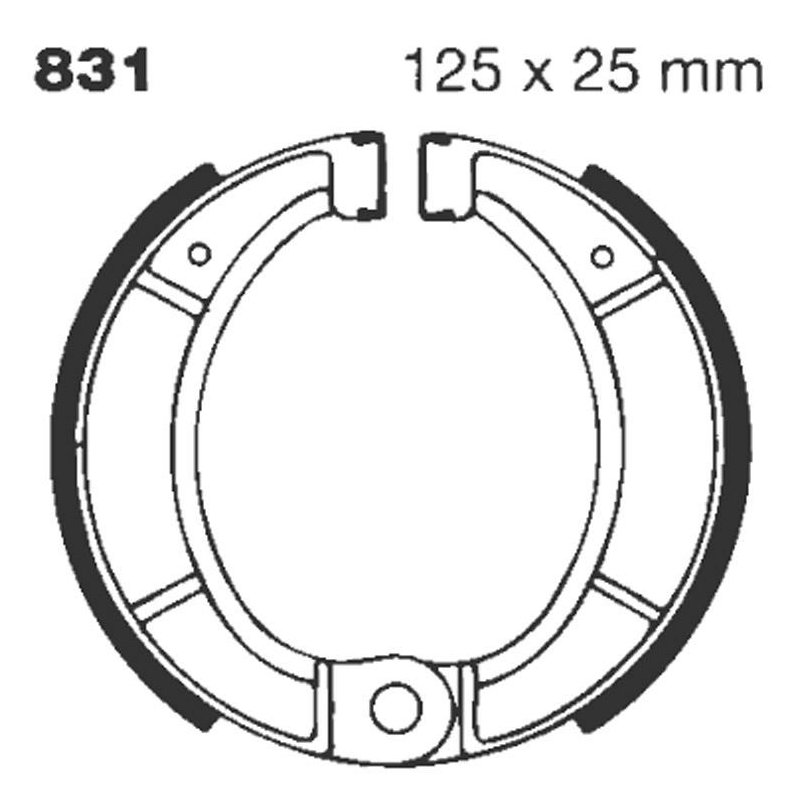 EBC Bremsbacken - Pe 831G von EBC