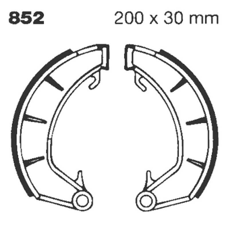 EBC Bremsbacken - Pe 852 von EBC