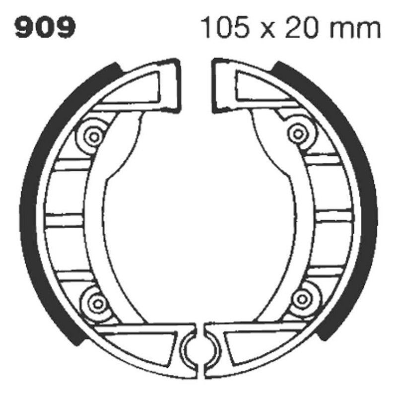 EBC Bremsbacken - Pe 909 von EBC