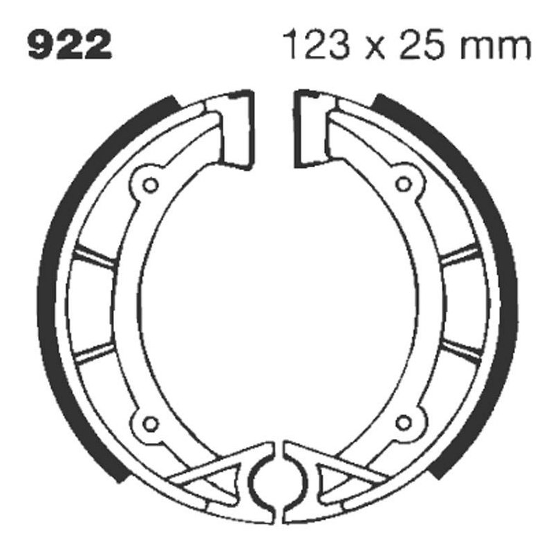 EBC Bremsbacken - Pe 922 von EBC