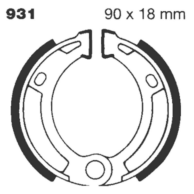 EBC Bremsbacken - Pe 931 von EBC