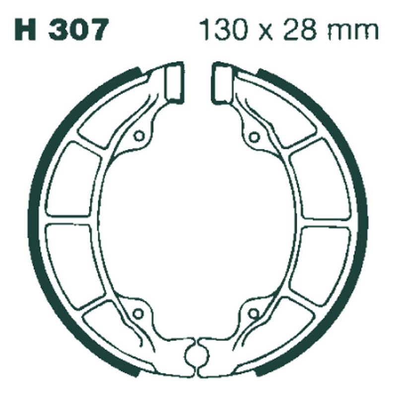 EBC Bremsbacken - Pe H307 von EBC