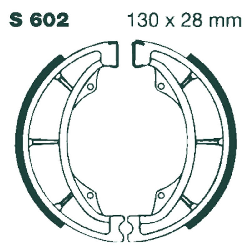 EBC Bremsbacken - Pe S602G von EBC