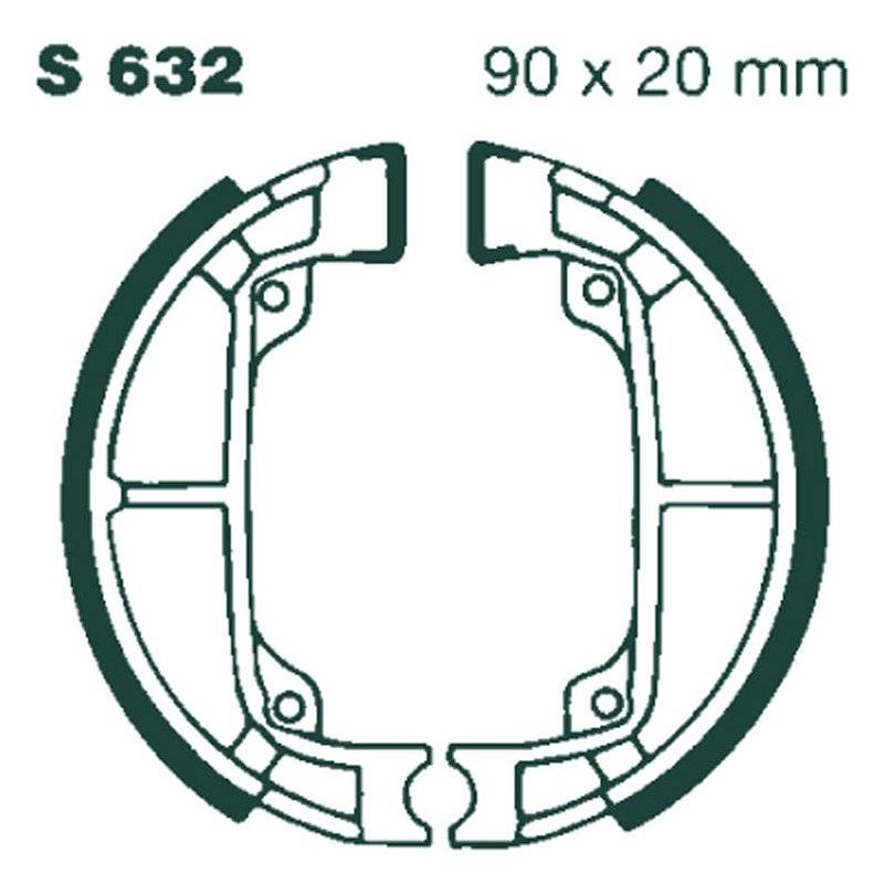 EBC Bremsbacken - Pe S632 von EBC