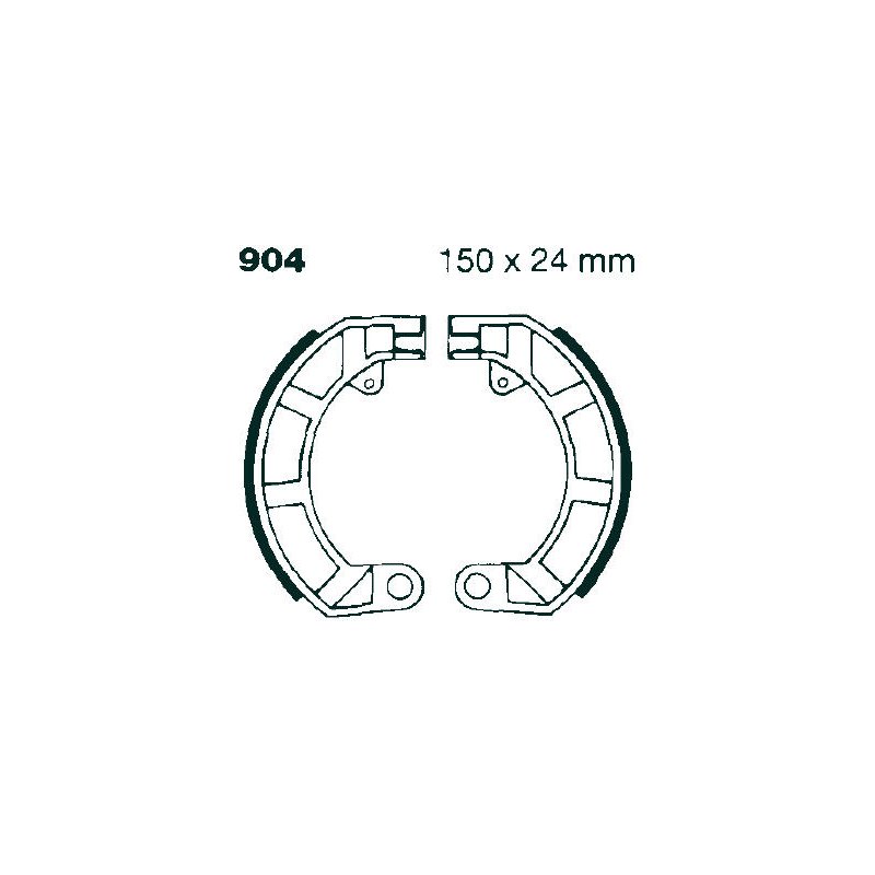 EBC Bremsbacken - Pe V904 von EBC