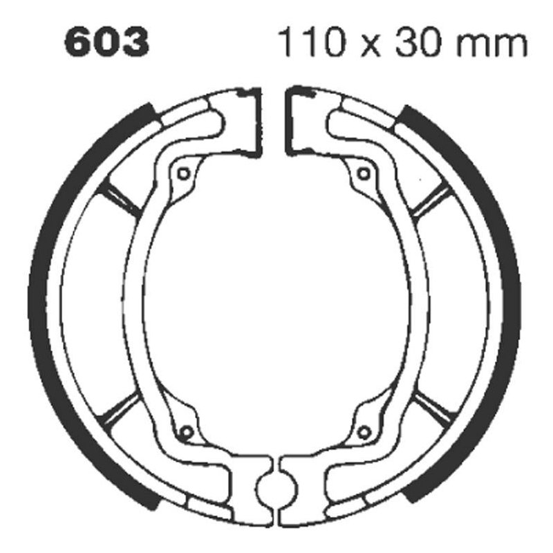 EBC Bremsbacken S603G von EBC