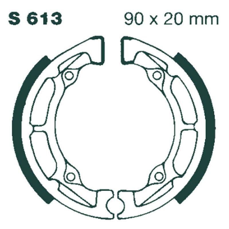 EBC Bremsbacken S613 von EBC