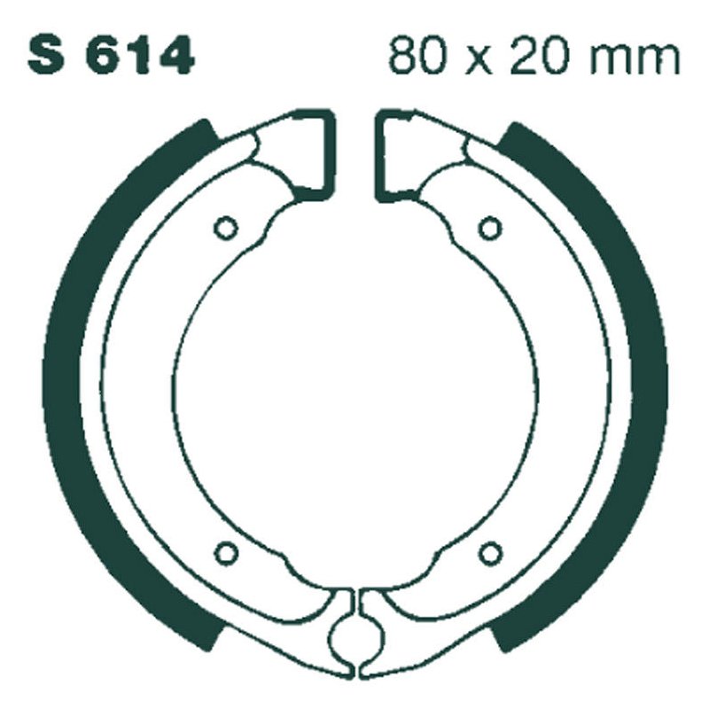 EBC Bremsbacken S614 von EBC