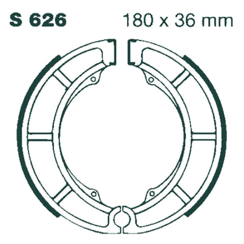 EBC Bremsbacken S626 von EBC