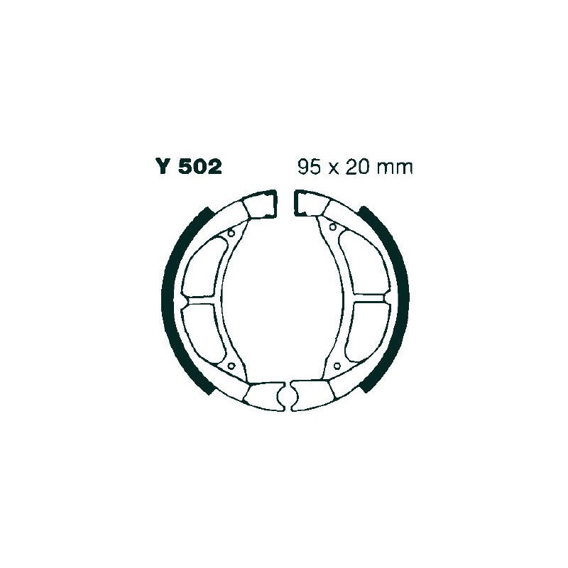 EBC Bremsbacken Y502 von EBC