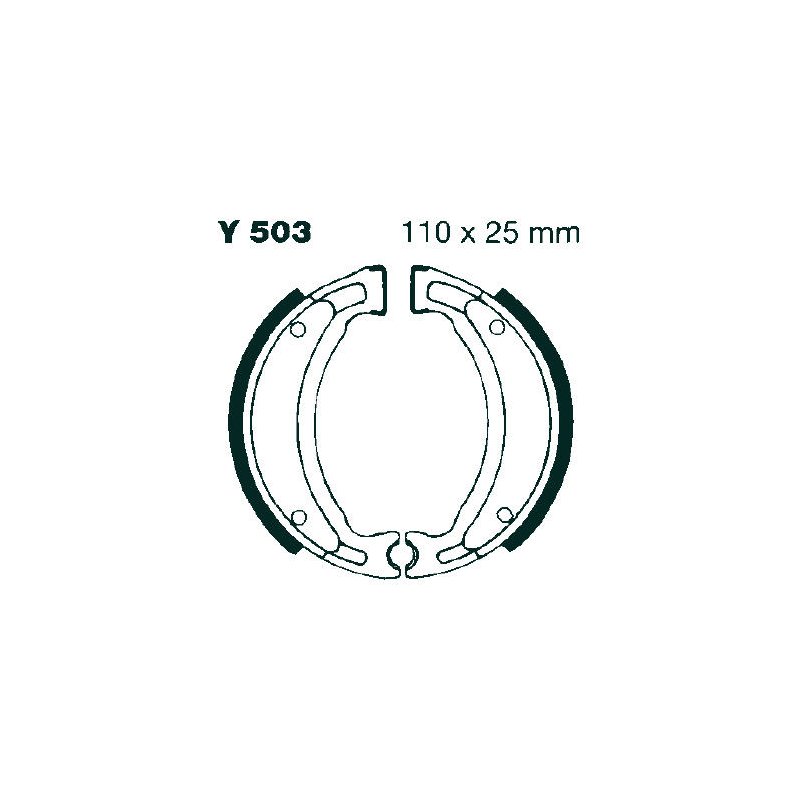 EBC Bremsbacken Y503G von EBC