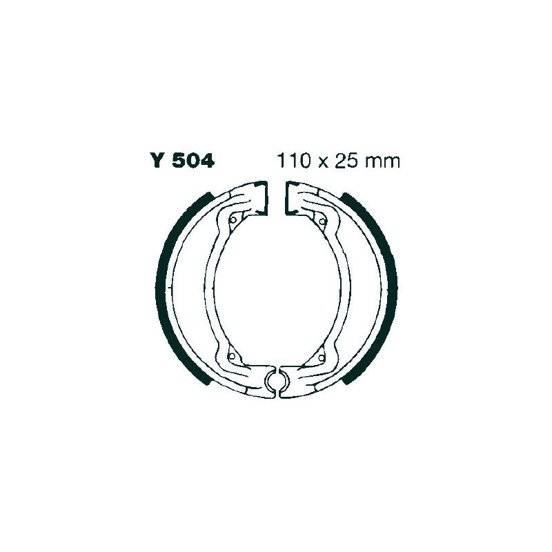 EBC Bremsbacken Y504 von EBC