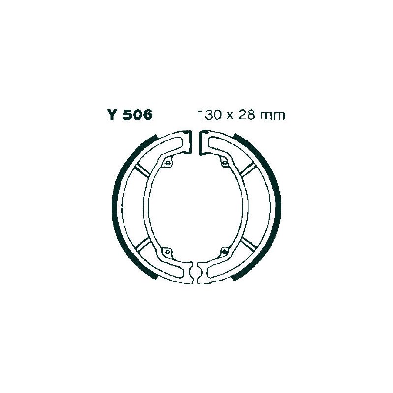 EBC Bremsbacken Y506G von EBC