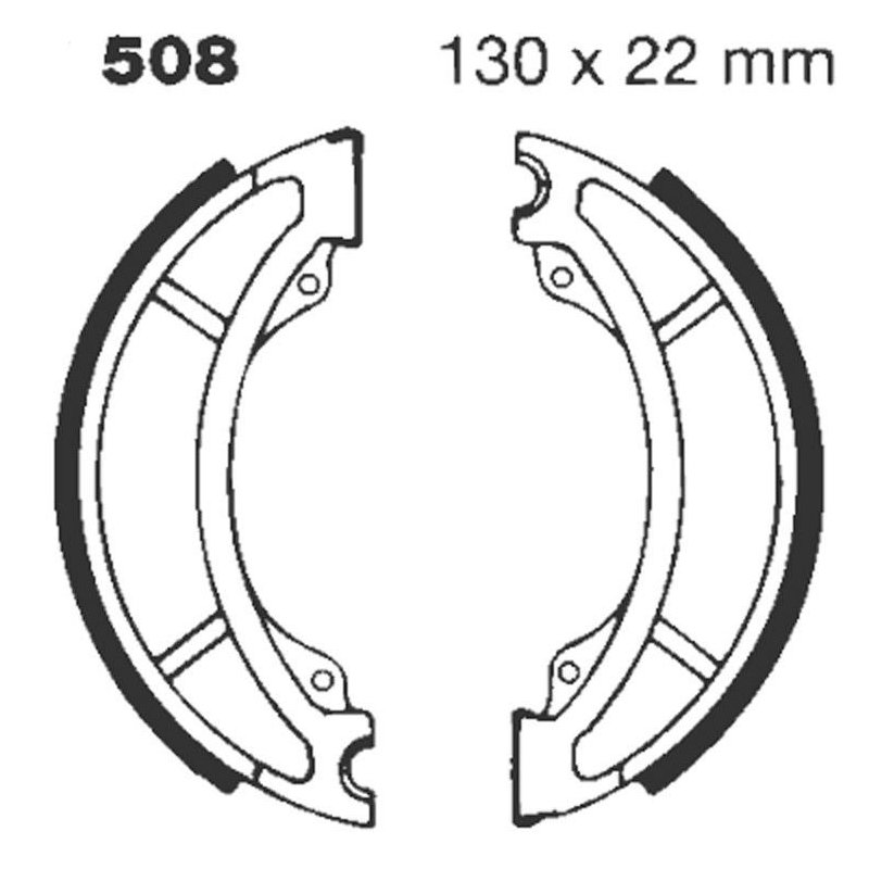 EBC Bremsbacken Y508G von EBC