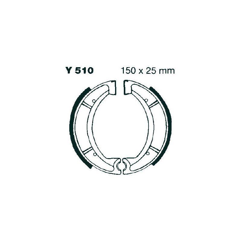 EBC Bremsbacken Y510 von EBC