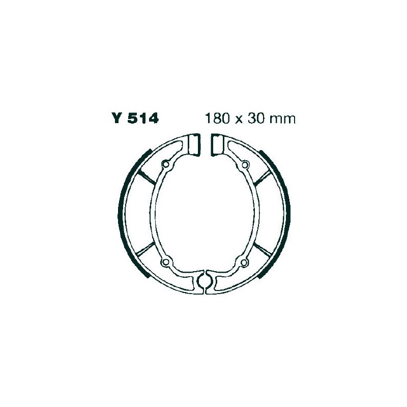 EBC Bremsbacken Y514 von EBC