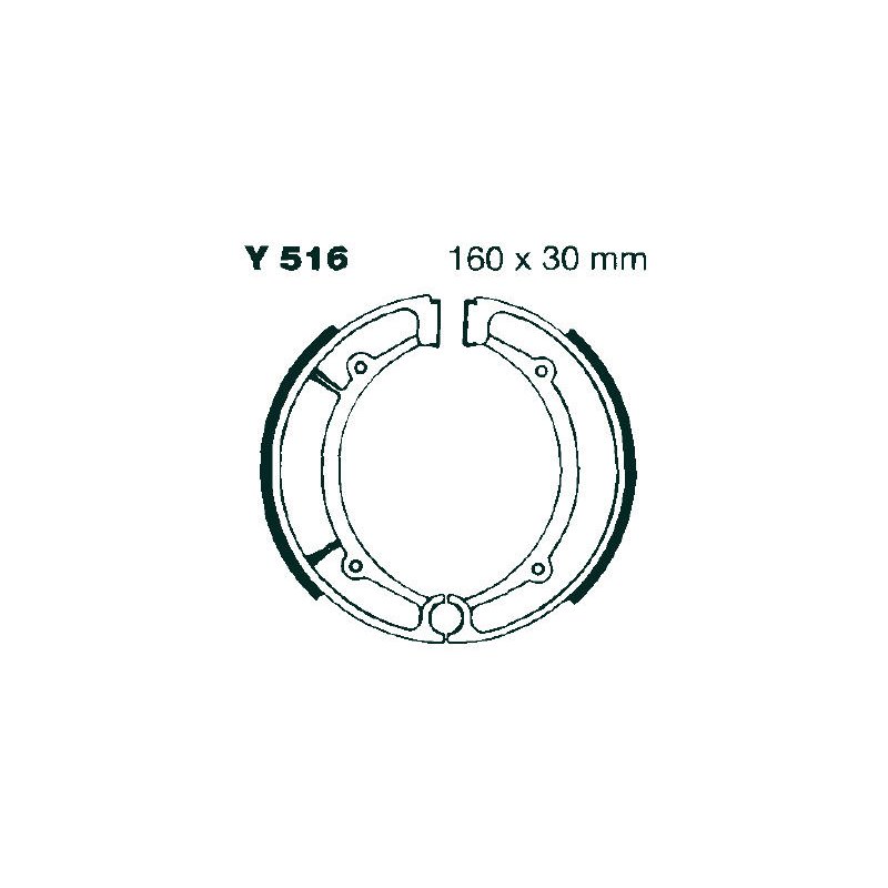 EBC Bremsbacken Y516 von EBC